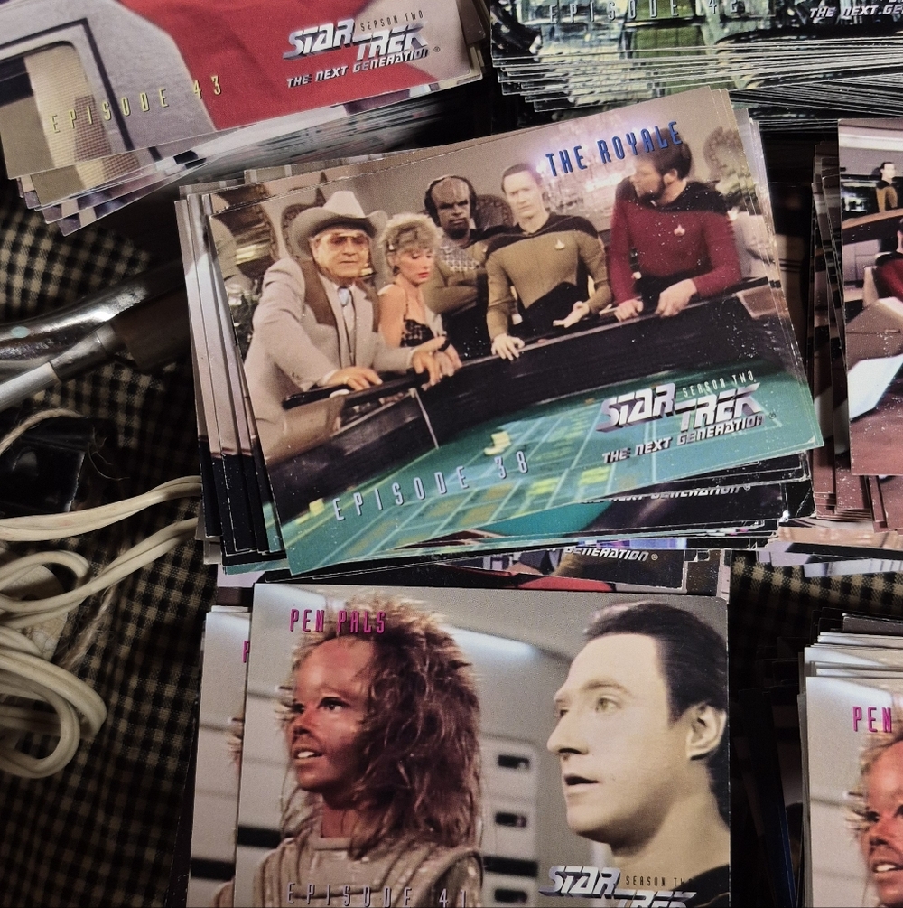 Star Trek Next Generation Trading Cards